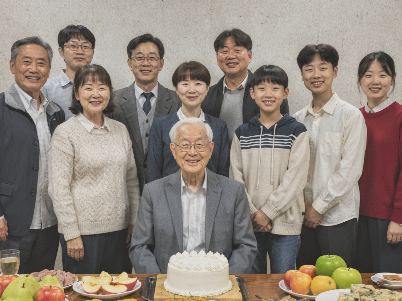 할아버지 구순 잔치